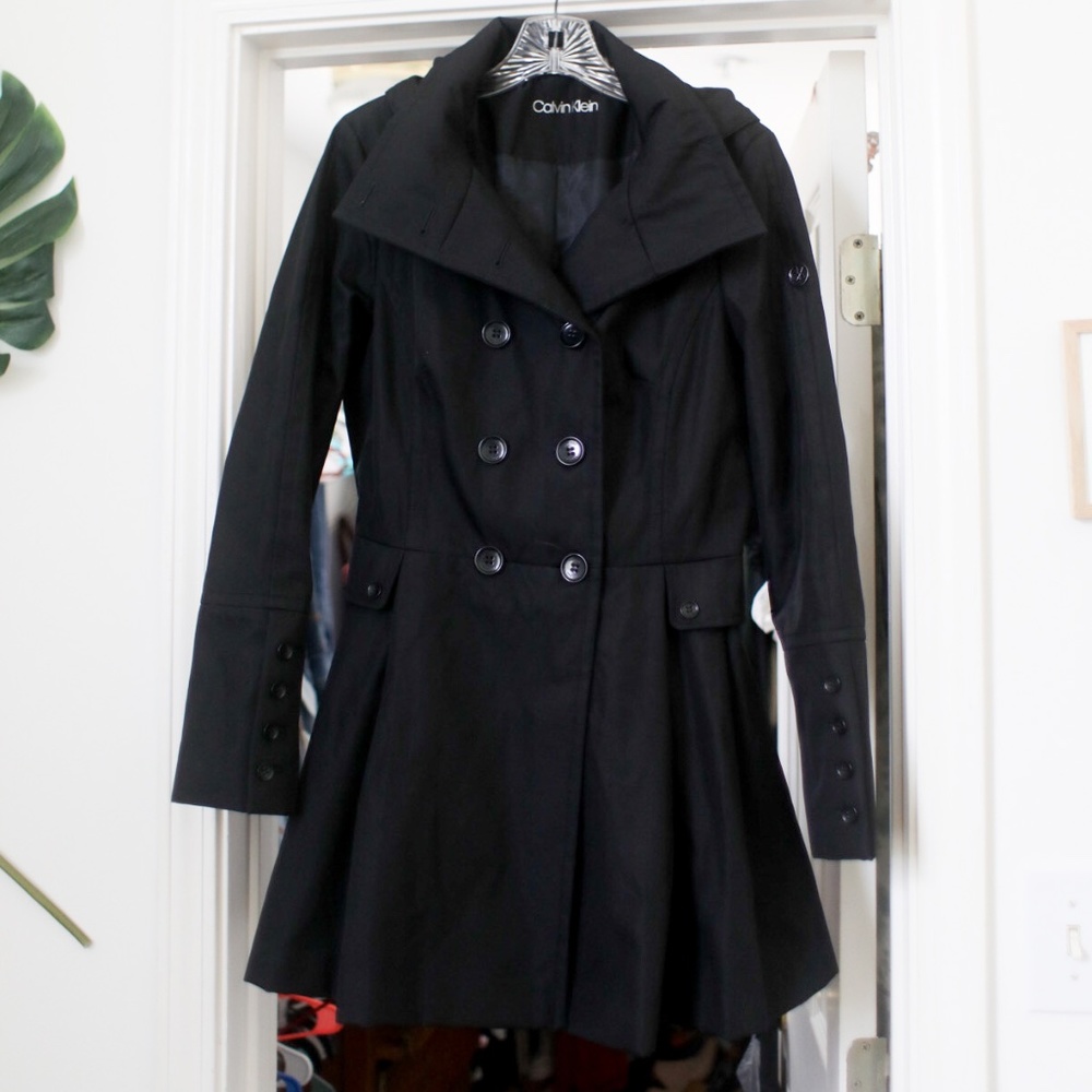 Calvin Klein rain coat